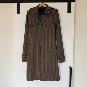 ASOS | Tall Single-Breasted Wool Mix Trench Coat